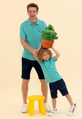 Erkek Mint Basic Polo Yaka Tişört - 50264892068