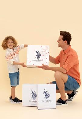 Erkek Çocuk Turuncu Uzun Kollu Gömlek - 50264502010