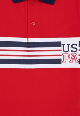 Erkek Çocuk Kırmızı Polo Yaka Tişört - 50266066018