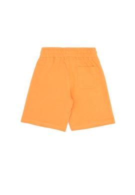 Çocuk Turuncu Örme Şort - 50265960078