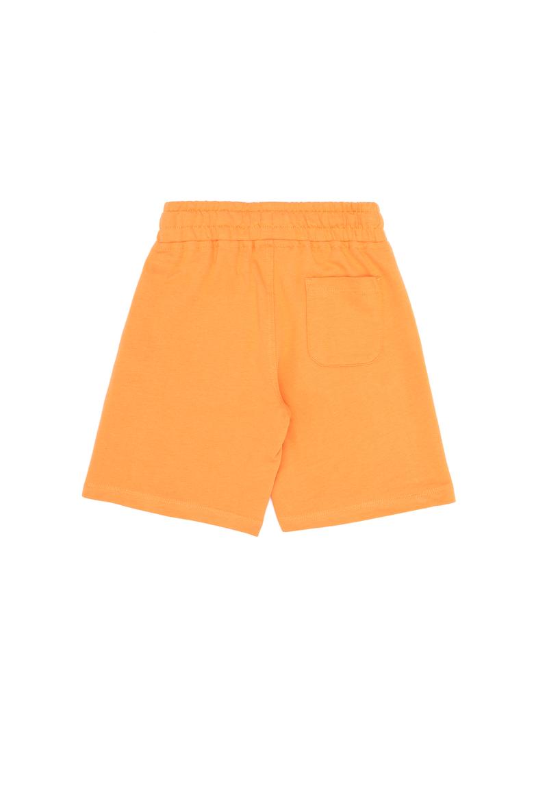 Çocuk Turuncu Örme Şort - 50265960078