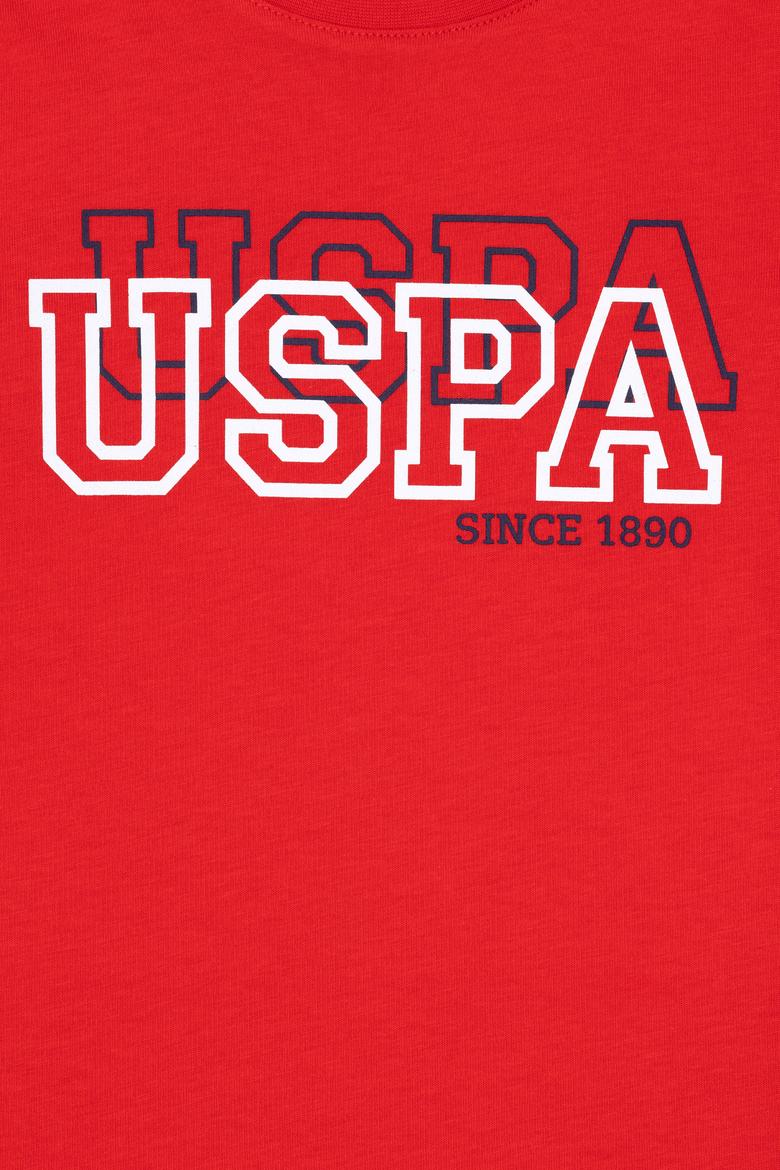 Çocuk Kırmızı Bisiklet Yaka Tişört - 50266042044