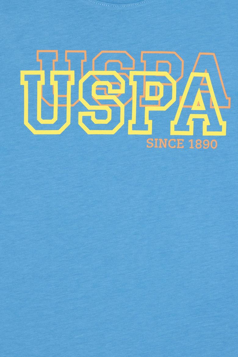 Çocuk Turkuaz Bisiklet Yaka Tişört - 50266042109