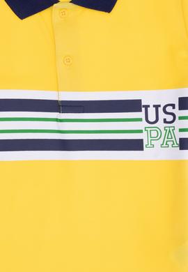 Erkek Çocuk Sarı Polo Yaka Tişört - 50266066005