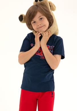 Erkek Çocuk Lacivert Pijama Takımı - 50273849001