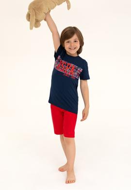 Erkek Çocuk Lacivert Pijama Takımı - 50273849001