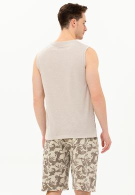 Erkek Taş Bisiklet Yaka Tişört - 50263479067