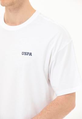 Erkek Beyaz Oversize Bisiklet Yaka Tişört - 50264935008