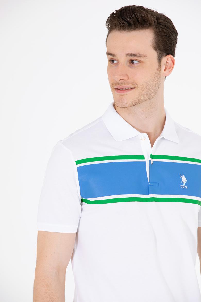 Erkek Beyaz Polo Yaka Tişört - 50265057027