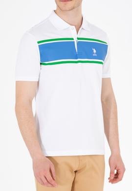 Erkek Beyaz Polo Yaka Tişört - 50265057027