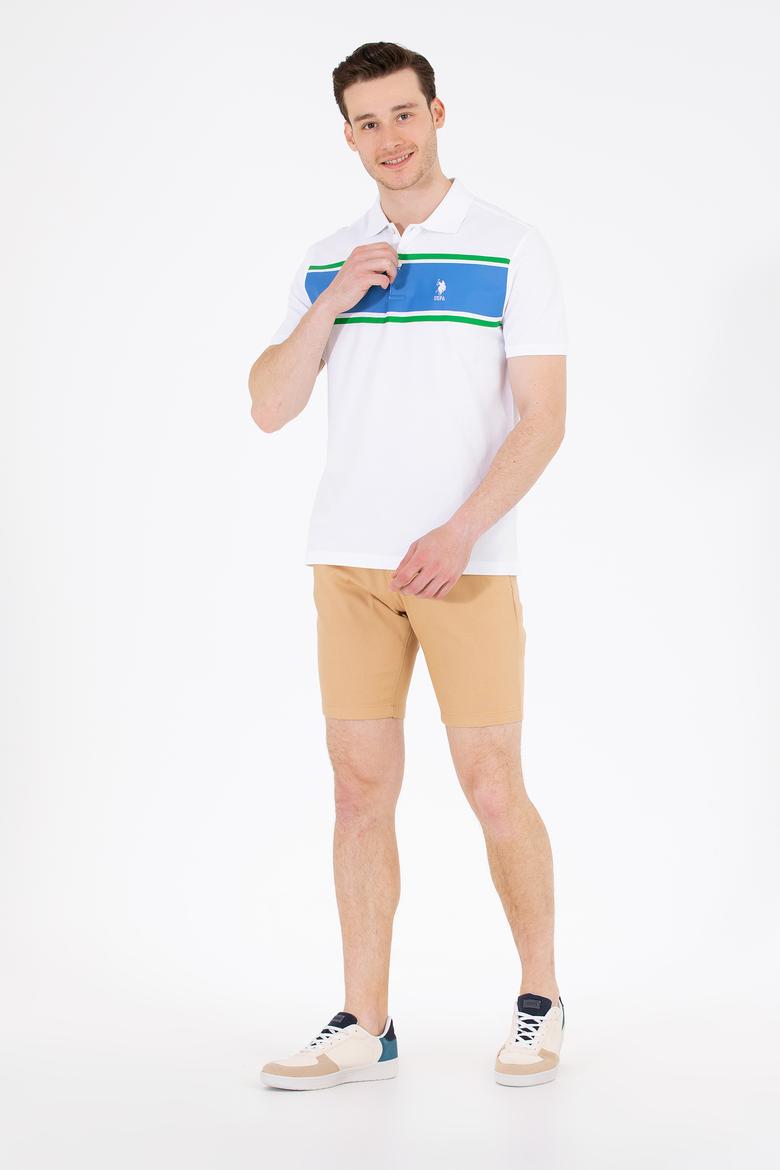 Erkek Beyaz Polo Yaka Tişört - 50265057027