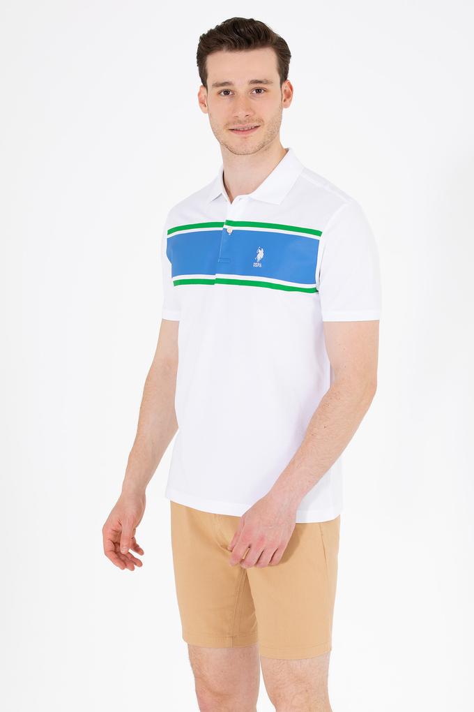 Erkek Beyaz Polo Yaka Tişört