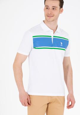 Erkek Beyaz Polo Yaka Tişört - 50265057027