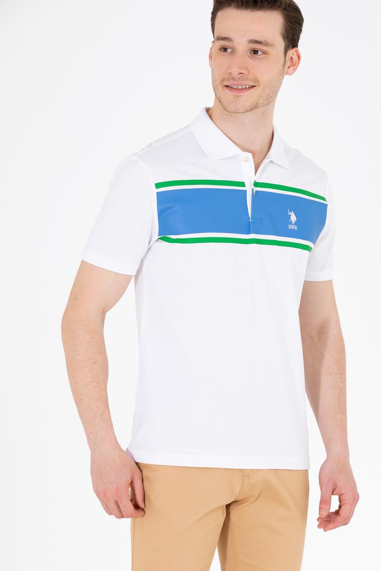 Erkek Beyaz Polo Yaka Tişört - 50265057027