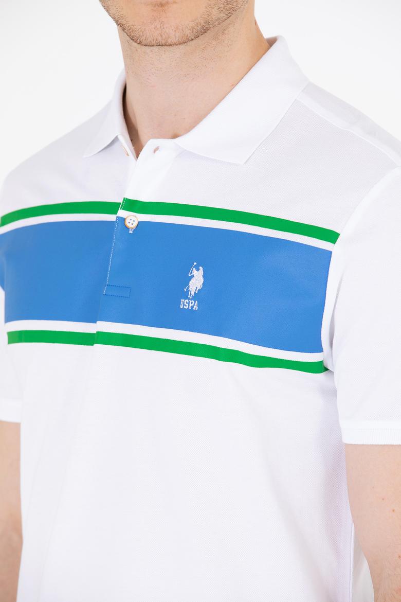 Erkek Beyaz Polo Yaka Tişört - 50265057027