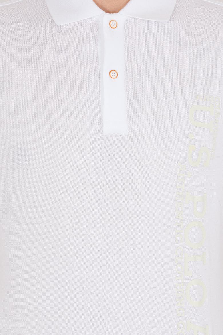 Erkek Beyaz Polo Yaka Tişört - 50265068026