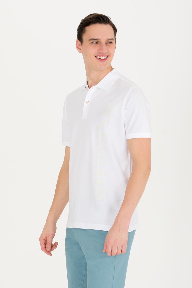 Erkek Beyaz Polo Yaka Tişört - 50265068026