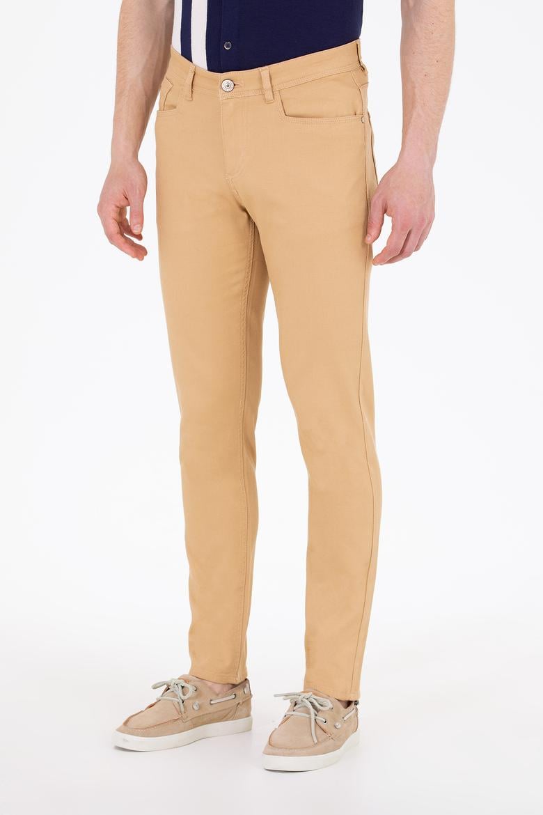 Erkek Camel Kanvas / Chino Pantolon - 50266049042