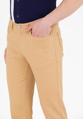 Erkek Camel Kanvas / Chino Pantolon - 50266049042