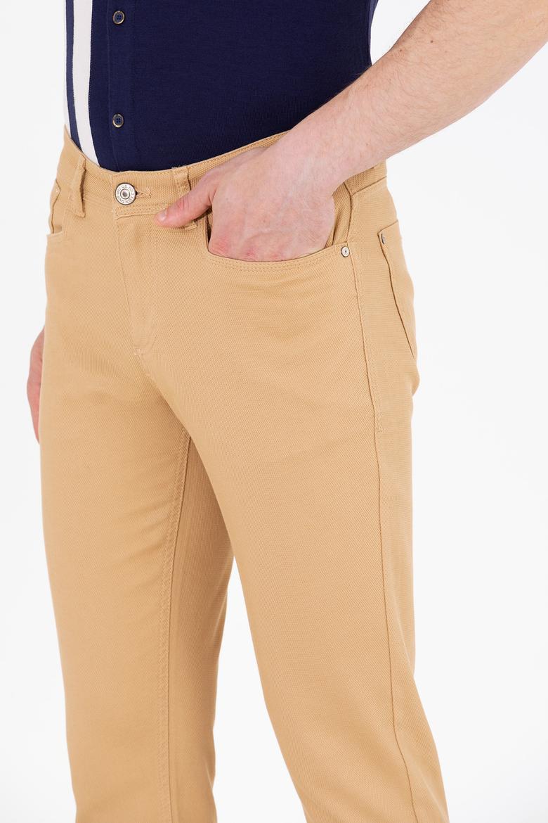 Erkek Camel Kanvas / Chino Pantolon - 50266049042