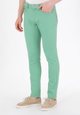 Erkek Koyu Yeşil Kanvas / Chino Pantolon - 50266049123