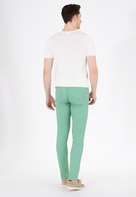 Erkek Koyu Yeşil Kanvas / Chino Pantolon - 50266049123