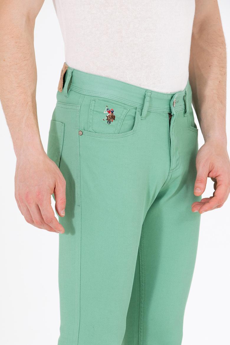 Erkek Koyu Yeşil Kanvas / Chino Pantolon - 50266049123