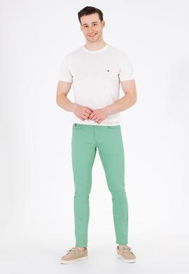 Erkek Koyu Yeşil Kanvas / Chino Pantolon - 50266049123