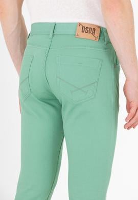 Erkek Koyu Yeşil Kanvas / Chino Pantolon - 50266049123