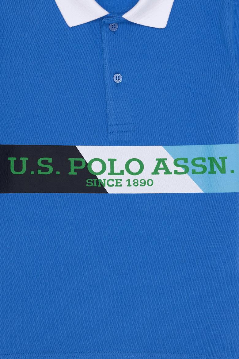 Erkek Çocuk Saks Polo Yaka Tişört - 50266064055