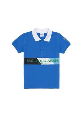 Erkek Çocuk Saks Polo Yaka Tişört - 50266064055