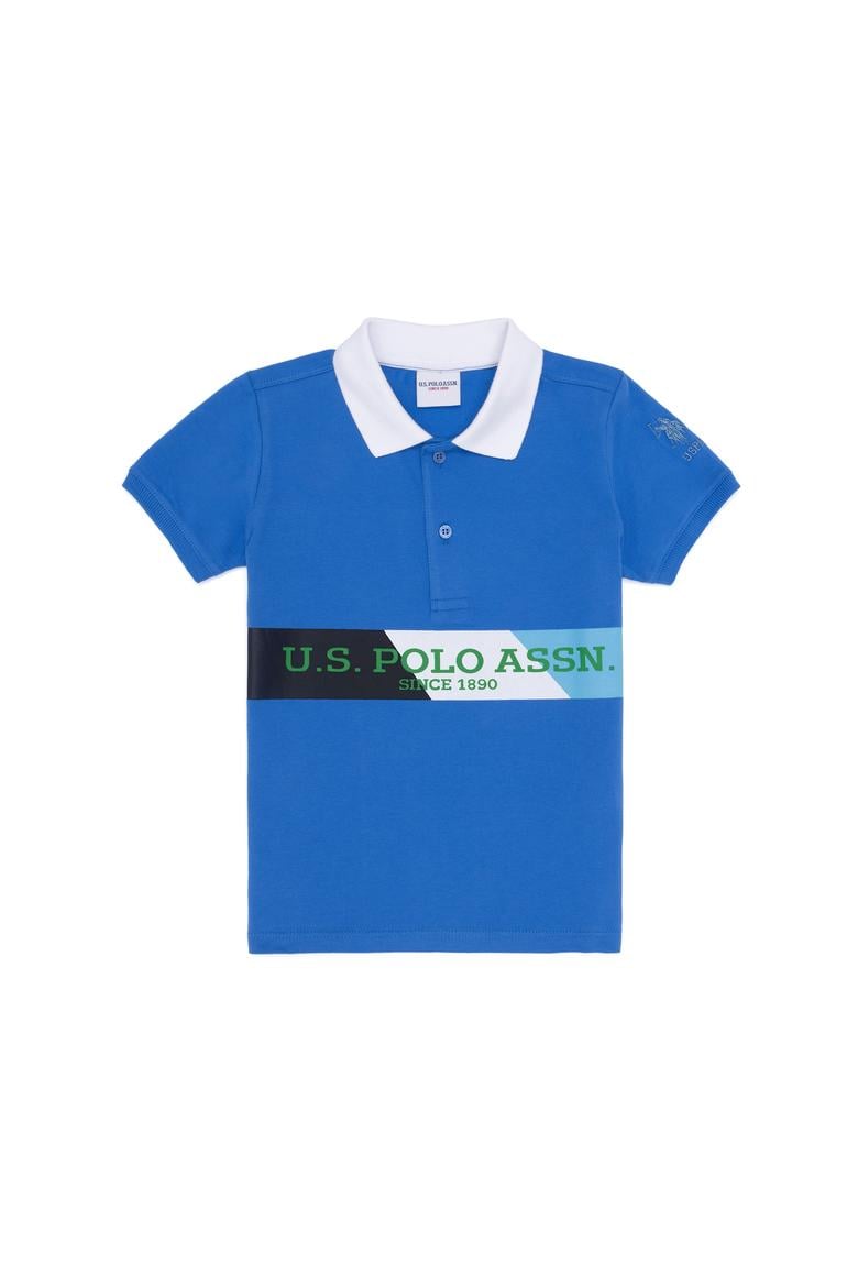 Erkek Çocuk Saks Polo Yaka Tişört - 50266064055