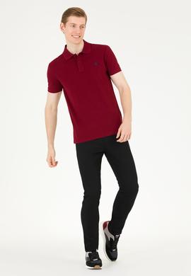 Erkek Slim Fit Siyah Kanvas / Chino Pantolon - 50266090012