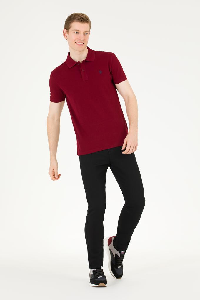 Erkek Slim Fit Siyah Kanvas / Chino Pantolon