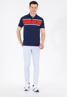 Erkek Slim Fit Açık Mavi Kanvas Pantolon - 50266090022