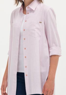 Kadın Pudra Uzun Kollu Gömlek - 50270264005