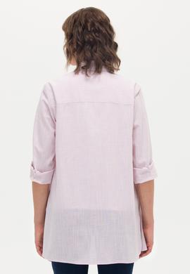 Kadın Pudra Uzun Kollu Gömlek - 50270264005