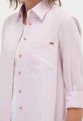 Kadın Pudra Uzun Kollu Gömlek - 50270264005