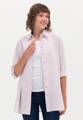Kadın Pudra Uzun Kollu Gömlek - 50270264005