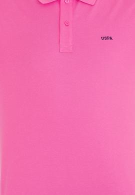 Erkek Pembe Basic Polo Yaka Tişört - 50264892148