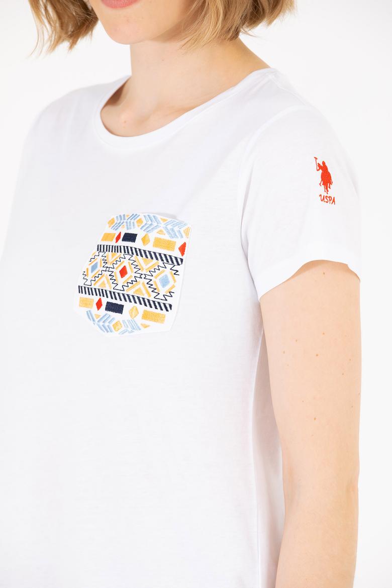 Kadın Beyaz Tişört - 50271647014