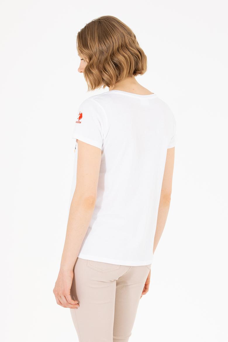 Kadın Beyaz Tişört - 50271647014
