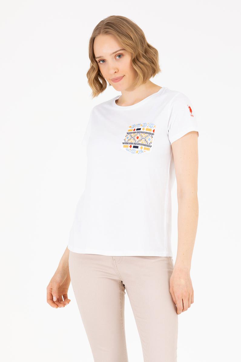 Kadın Beyaz Tişört