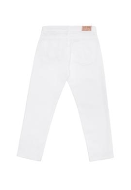 Erkek Çocuk Beyaz Kanvas Pantolon - 50263986023