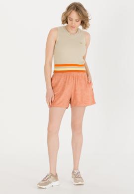 Kadın Pudra Örme Şort - 50263977041