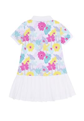 Kız Çocuk Beyaz Örme Elbise - 50263454008