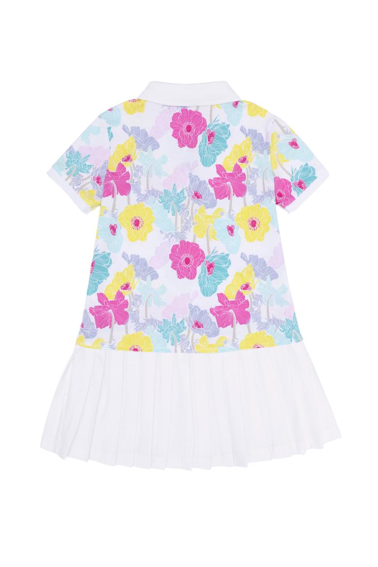 Kız Çocuk Beyaz Örme Elbise - 50263454008