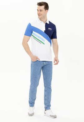 Erkek Lacivert Polo Yaka Tişört - 50263331006