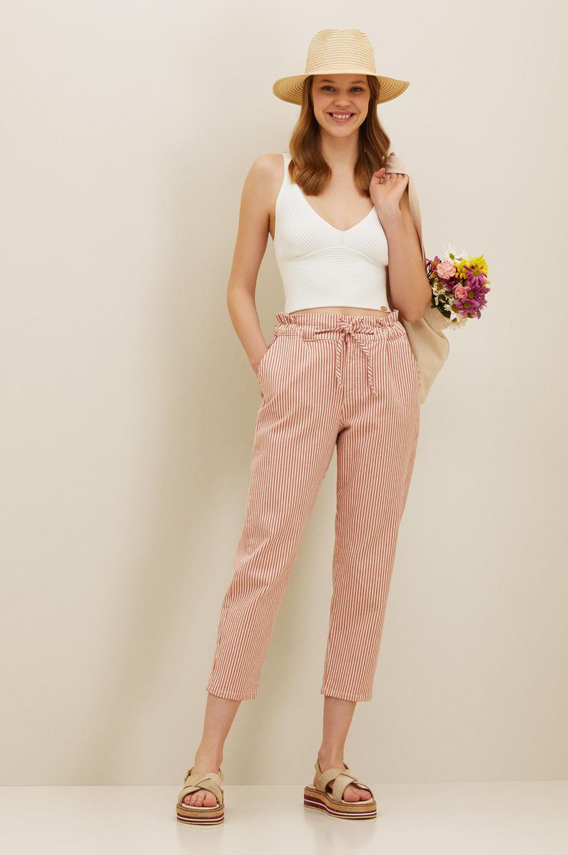 Kadın Kırmızı Jean Pantolon