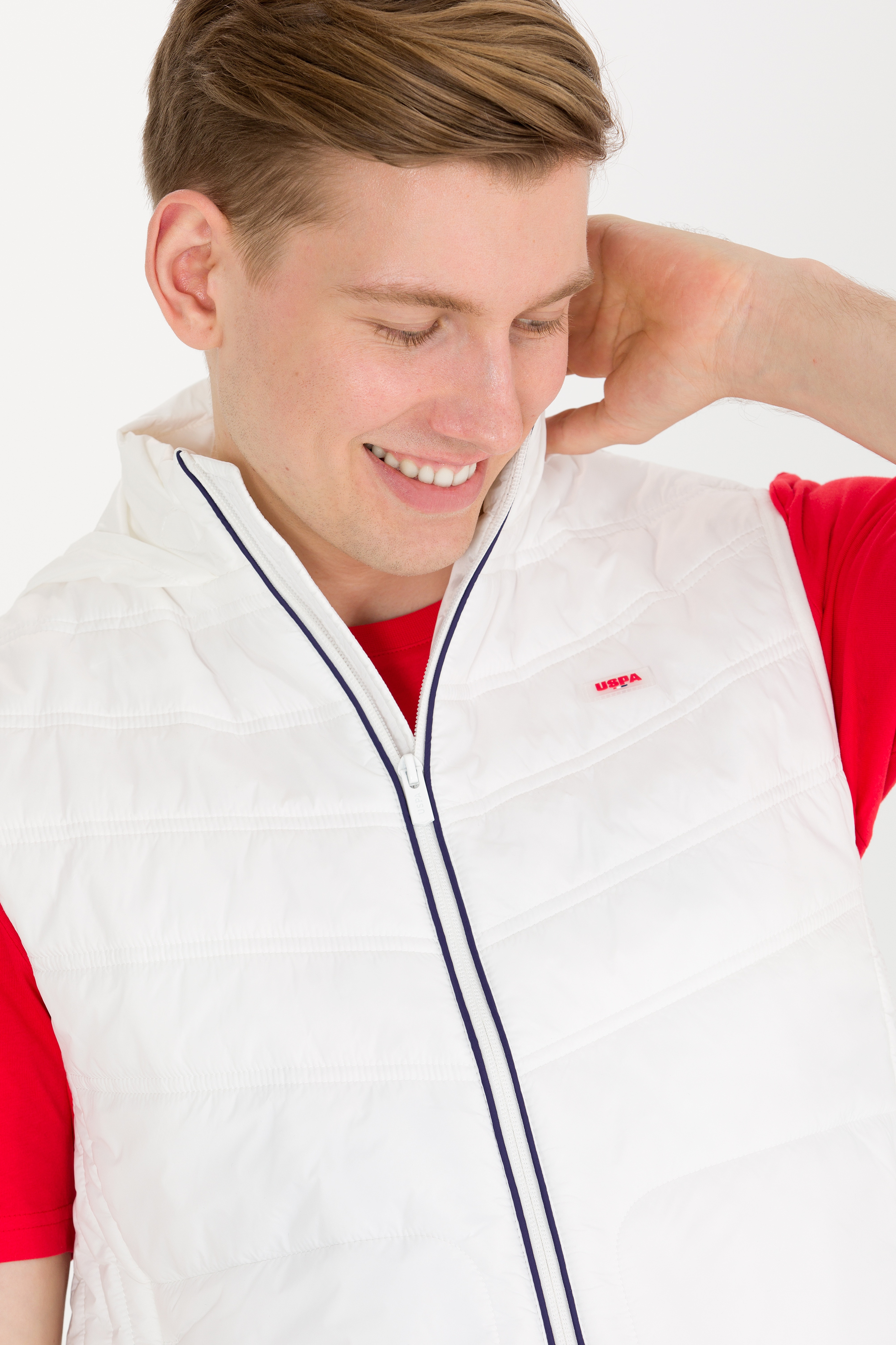 Erkek Beyaz Yelek